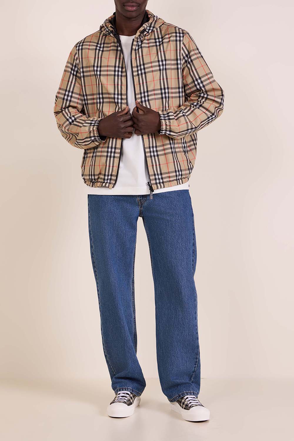 מעיל רוח דו צדדי